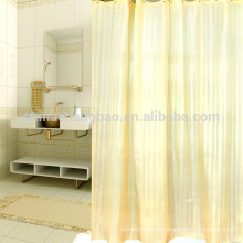 Пользовательские желтый цвет занавески для ванной комнаты